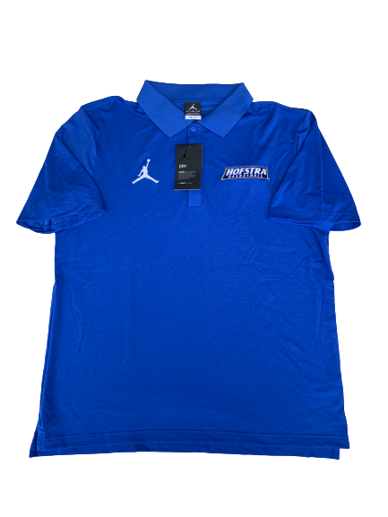 Hofstra Basketball Jordan Polo Shirt (Size L)