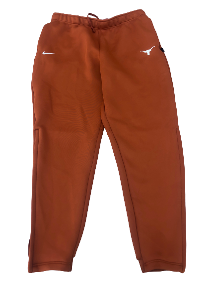 Tarik Black Texas Football Team Issued Travel Sweatpants (Size XL)