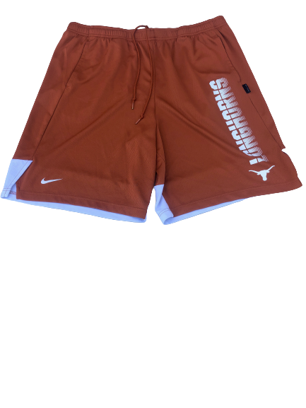 Tarik Black Texas Football Team Issued Workout Shorts (Size XL)