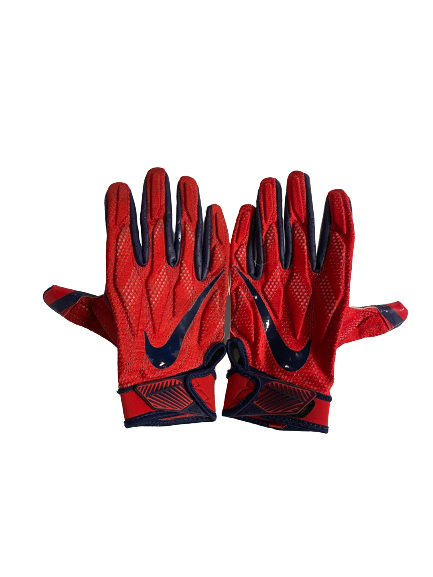 Jerry Roberts Arizona Football Player-Exclusive Gloves (Size XL)