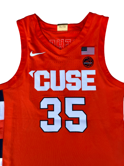 Buddy Boeheim Syracuse Basketball 2019-2020 SIGNED & INSCRIBED Game Worn Jersey - PHOTOMATCHED