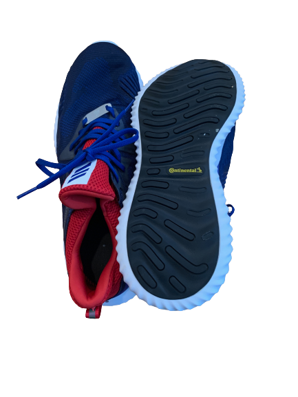 Hakeem Adeniji Kansas Adidas Training Shoes (Size 14) – The Players Trunk