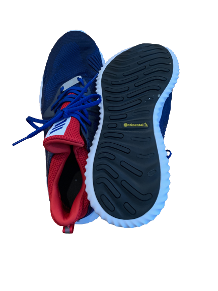 Hakeem Adeniji Kansas Adidas Training Shoes (Size 14)