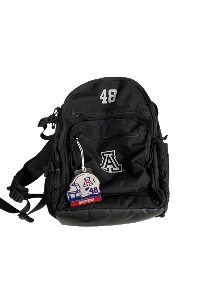 Jerry Roberts Arizona Football Player-Exclusive Backpack With Number and Player Tag