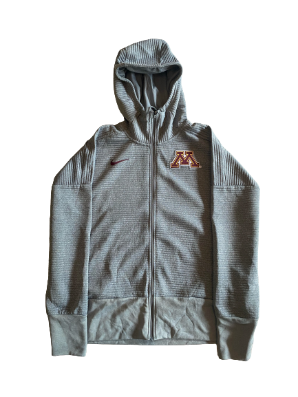 Alexis Hart Minnesota Volleyball Team Issued Zip Up Jacket (Size L)