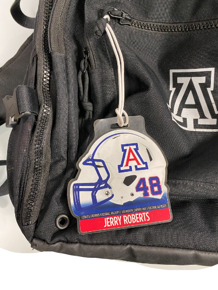 Jerry Roberts Arizona Football Player-Exclusive Backpack With Number and Player Tag