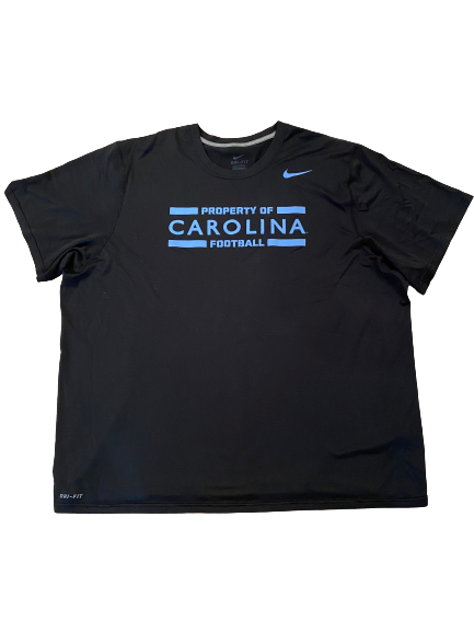 Landon Turner North Carolina Football Team Issued T-Shirt (Size XXXL)