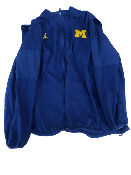 Tarik Black Michigan Football Team Issued Travel Jacket (Size XL)
