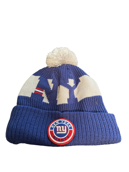 Darnay Holmes New York Giants Beanie Hat with Number