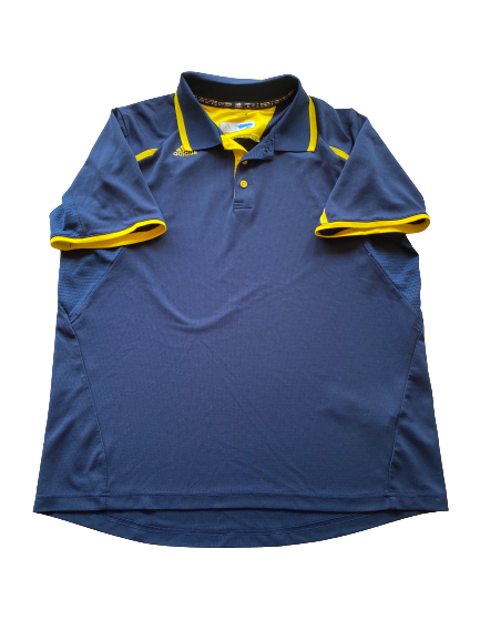 Brett Adcock Michigan Baseball Team Issued Polo Shirt (Size XL)