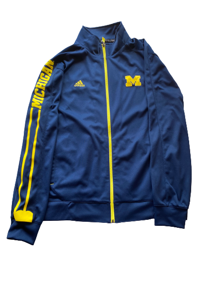 Brett Adcock Michigan Baseball Team Issued Jacket (Size XL)