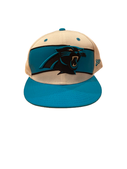 Landon Turner Carolina Panthers Team Issued Snapback Hat