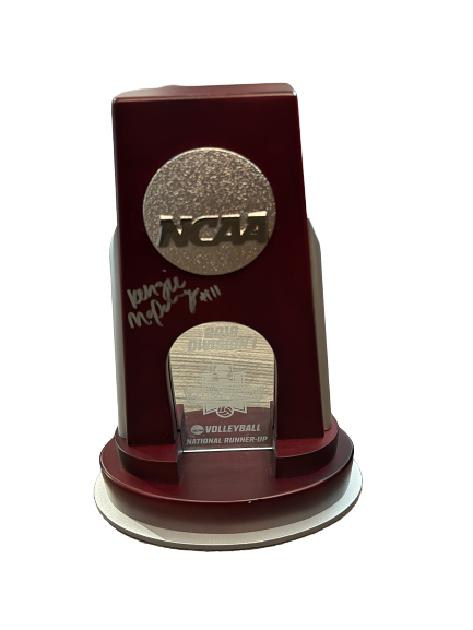 Kenzie Maloney SIGNED 2016 NCAA Volleyball Championship Runner-Up Trophy