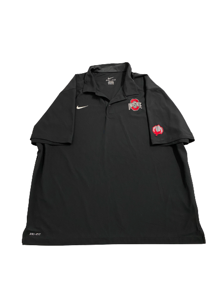 Tracy Sprinkle Ohio State Football Player-Exclusive Polo Shirt (Size XXL)
