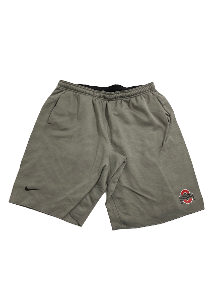 Tracy Sprinkle Ohio State Football Team-Issued Sweat Shorts (Size XXL)