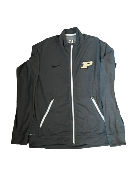 Spike Albrecht Purdue Basketball Team Issued Full-Zip Jacket (Size L)