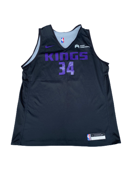 Matt Coleman Sacramento Kings Player Exclusive Reversible Practice Jersey (Size L)