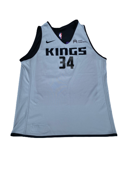 Matt Coleman Sacramento Kings Player Exclusive Reversible Practice Jersey (Size L)
