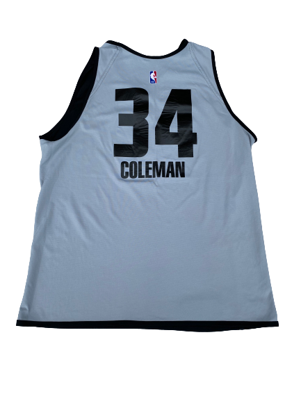 Matt Coleman Sacramento Kings Player Exclusive Reversible Practice Jersey (Size L)