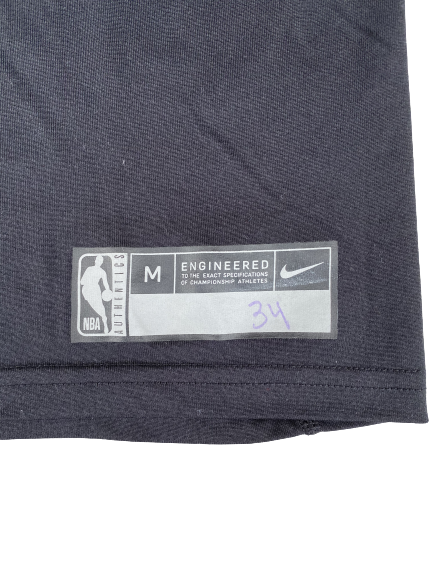 Matt Coleman Sacramento Kings Team Issued Workout Shirt (Size M)
