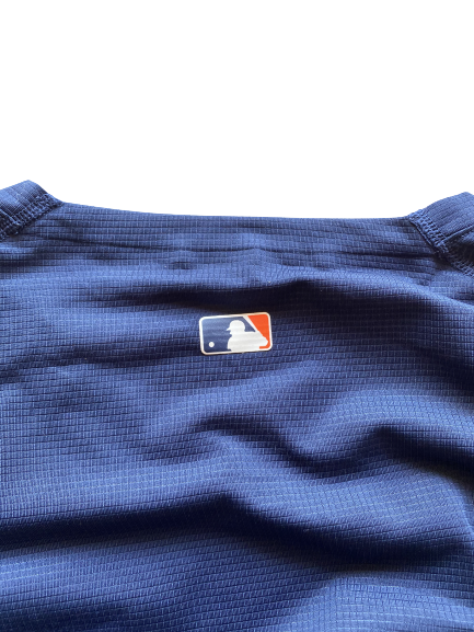 Brett Adcock Houston Astros Team Issued Long Sleeve Workout Shirt (Size XXL)