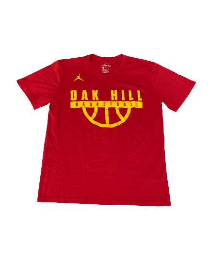Matt Coleman Oak Hill Basketball Team Issued Workout Shirt (Size M)