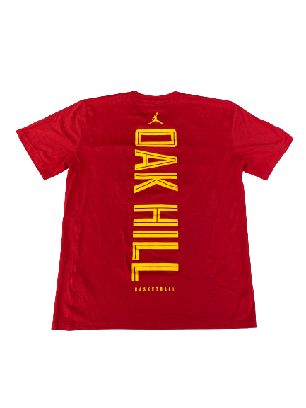 Matt Coleman Oak Hill Basketball Team Issued Workout Shirt (Size M)