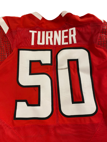 Julius Turner Rutgers Game Worn Jersey (Size 40)