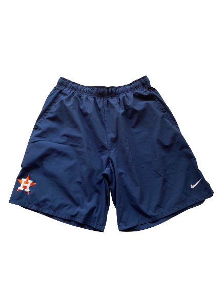 Brett Adcock Houston Astros Team Issued Workout Shorts (Size XL)