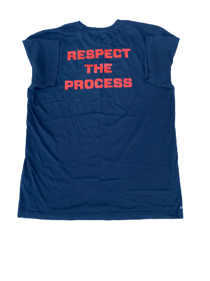 Hunter Jarmon Oregon State Player Exclusive "Respect The Process" Shirt (Size L)