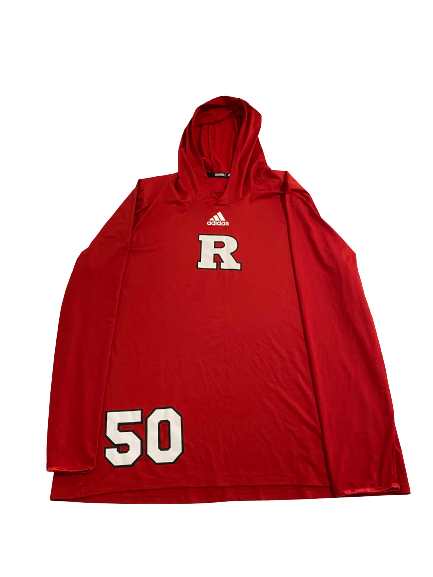 Julius Turner Rutgers Team Issued Performance Hoodie WITH 