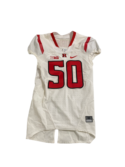 Julius Turner Rutgers Game Worn Jersey (Size 40)