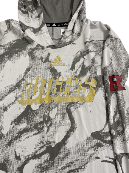 Julius Turner Rutgers Team Issued Hoodie (Size XXLT)