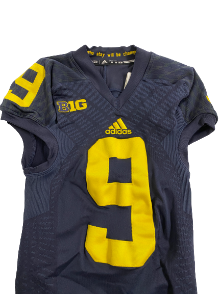 Grant Perry Michigan Football Game-Worn Jersey (Size M)