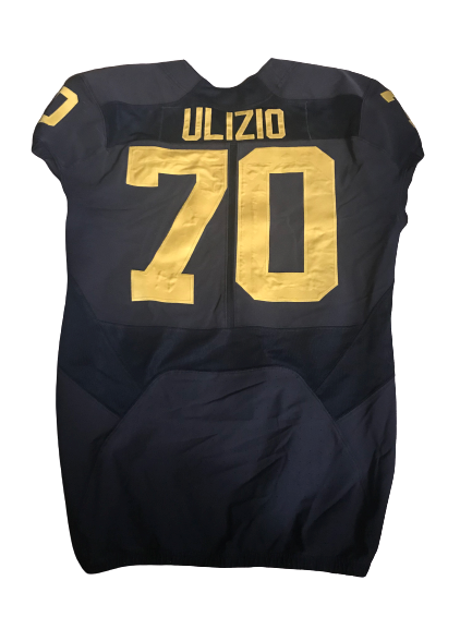 Nolan Ulizio Michigan Football Authentic Game Jersey Used in Practice