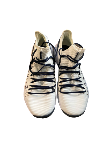 John Mooney Notre Dame Basketball SIGNED Training Shoes (Size 15)