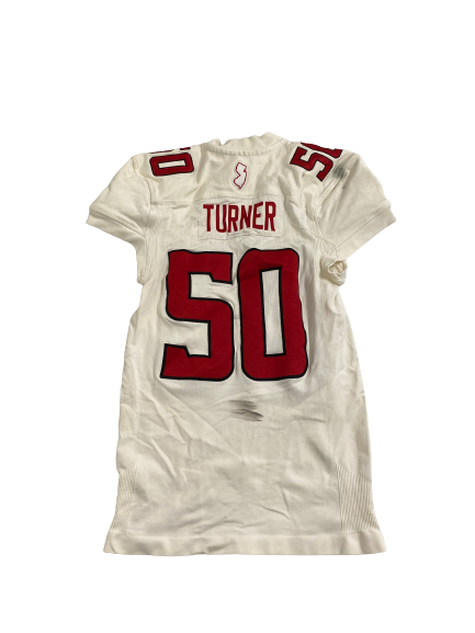 Julius Turner Rutgers SIGNED Game Worn Jersey (Size XL)