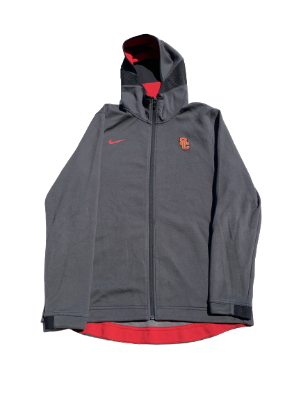 Jonah Mathews USC Nike Zip-Up Jacket (Size L)