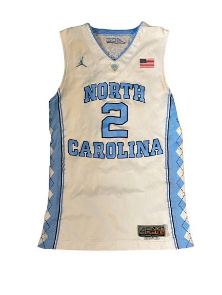 Joel Berry North Carolina 2015-2016 Game Worn Jersey (INCLUDING Final 4 & National Championship)