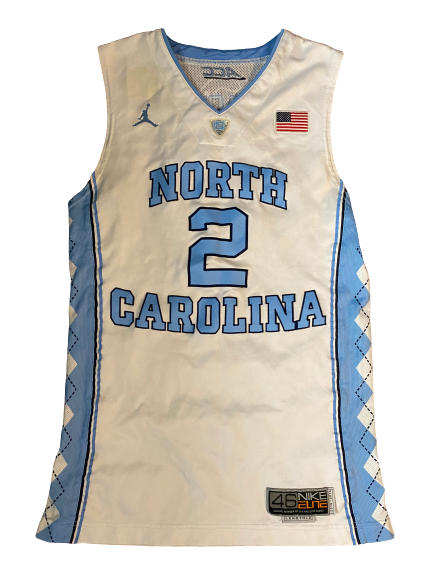 Joel Berry North Carolina 2015-2016 Game Worn Jersey (INCLUDING Final 4 & National Championship)
