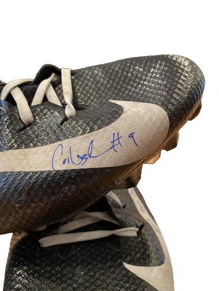 Carlos Basham Jr. Wake Forest SIGNED 2019 Game Worn Cleats