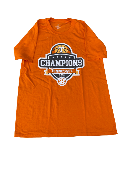 Kyle Alexander Tennessee Basketball 2018 SEC Champions Shirt (Size L)