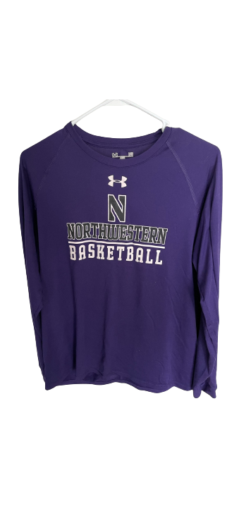 Bryana Hopkins Northwestern Basketball Long Sleeve Shirt (Size L)