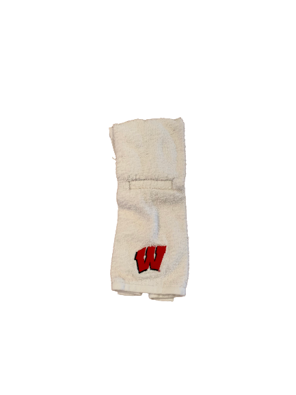 Garrett Groshek Wisconsin Football Game Towel