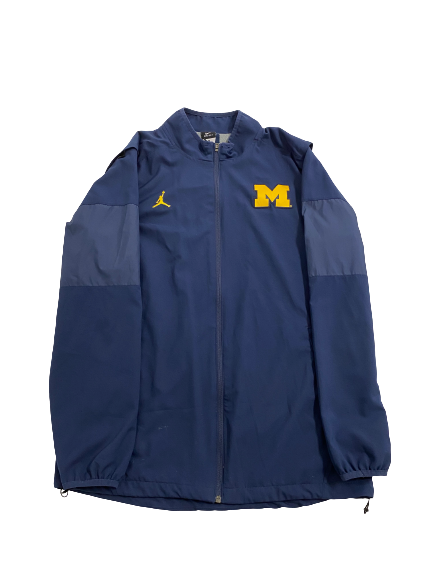 Tru Wilson Michigan Football Team-Issued Zip-Up Jacket (Size M)