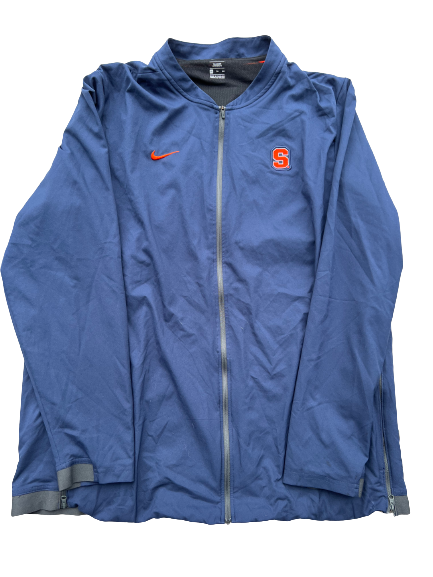 Airon Servais Syracuse Football Team Issued Travel Jacket with Number on Back (Size 2XLT)