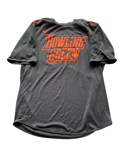 Justin Turner Bowling Green Basketball Team Issued Workout Shirt (Size L)