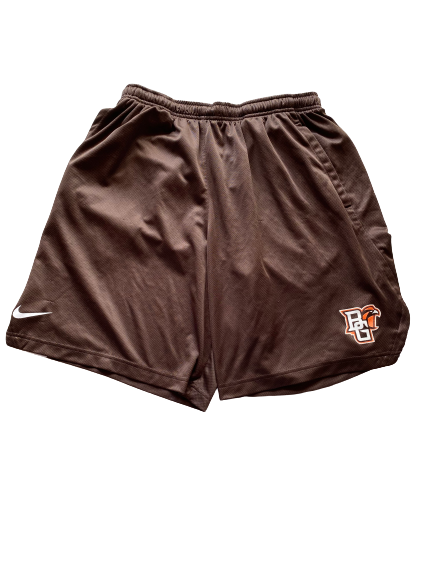 Justin Turner Bowling Green Basketball Team Issued Workout Shorts (Size XL)