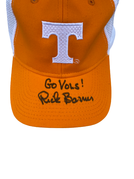 Rick Barnes Tennessee Basketball Signed Hat