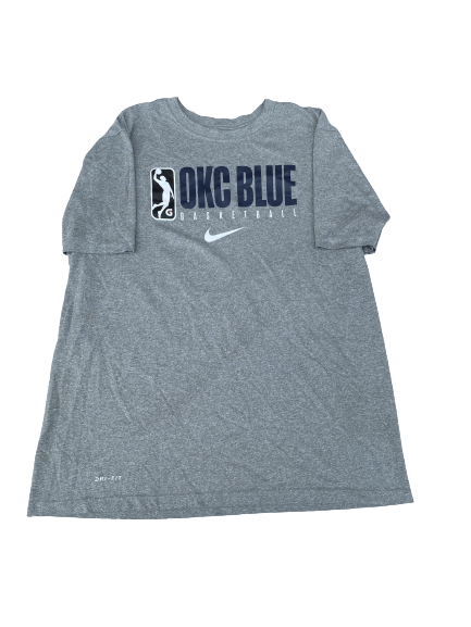 Ryan Woolridge Oklahoma City Blue Team Issued Workout Shirt (Size L)